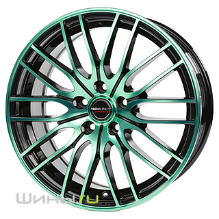 BORBET CW4 (Black Green Glossy)