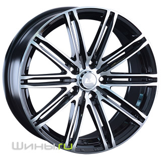  LS Wheels LS-848 (BKF) R14 6.0j 4x98 ET35.0 DIA58.6