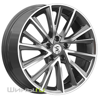  Premium Series KP010 (Diamond Gloss Graphite) R18 7.5j 5x112 ET40.0