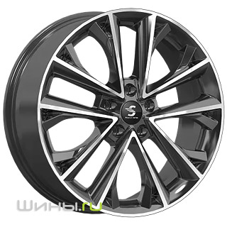  Premium Series KP012 (Diamond Black Gris) R18 7.0j 5x108 ET36.0 DIA65.1