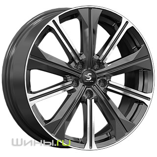  Premium Series KP013 (Diamond Black Gris) R19 7.0j 5x108 ET36.0 DIA65.1