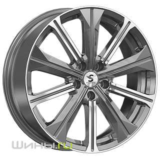  Premium Series KP013 (Diamond Gloss Graphite) R19 7.0j 5x108 ET36.0