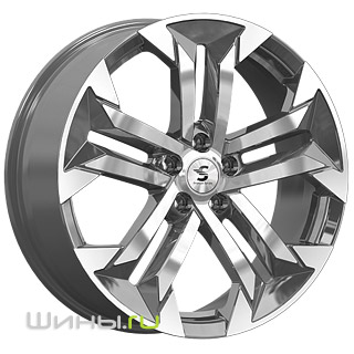  Premium Series KP015 (Diamond Gloss Graphite) R19 7.5j 5x108 ET47.0