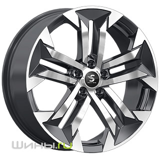  Premium Series KP015 (Diamond Black Gris) R19 7.5j 5x108 ET36.0 DIA65.1