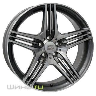  Replica Wsp Italy W768 (Anthracite Polished) R17 8.0j 5x112 ET35.0 DIA66.6