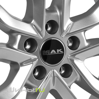 MAK Highlands (Silver) R19 9.0j 5x120 ET53.0