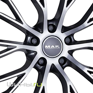 MAK Munchen (Gun Metallic Mirror Face) R18 8.0j 5x120.0 ET34.0 DIA72.6