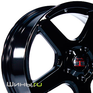 Alcasta M-62 Black R16 6.5j 5x105 ET38.0 DIA56.6