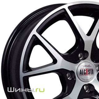 Alcasta M-52 BKF R15 6.0j 5x100 ET38.0 DIA57.1