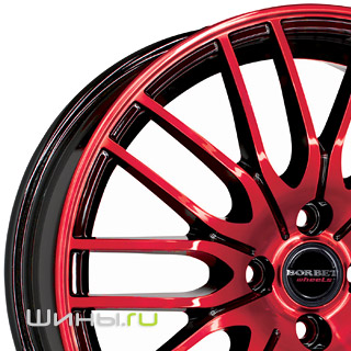 Borbet CW4 (Red Front Polished)