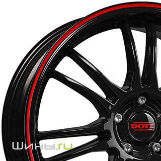 Dotz Shift (Black+Red)