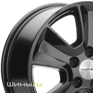 Khomen KHW1601 (Black) R16 6.5j 5x114.3 ET50.0 DIA66.1