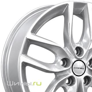 Khomen KHW1708 (F-Silver-FP) R17 6.5j 5x114.3 ET40.0