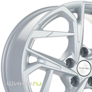 Khomen KHW1716 (F-Silver) R17 7.0j 5x108 ET40.0