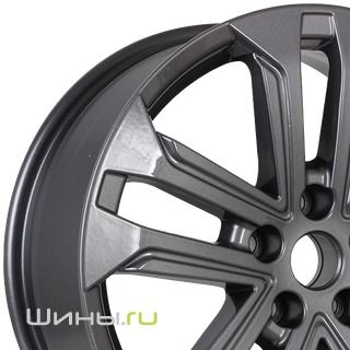 Khomen KHW1803 (Gray) R18 7.0j 5x114.3 ET50.0 DIA54.1