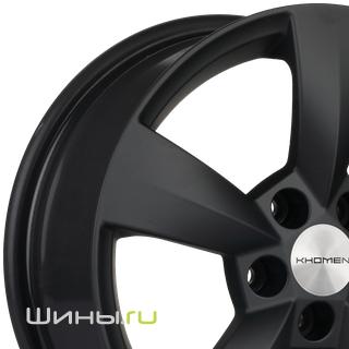 Khomen KHW1504 (Black matt) R15 6.0j 5x100 ET38.0 DIA57.1