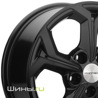 Khomen KHW1606 (Black) R16 6.5j 5x114.3 ET43.0 DIA67.1