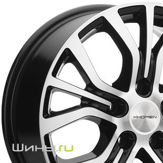 Khomen KHW1608 (Black-FP) R16 6.5j 5x114.3 ET43.0