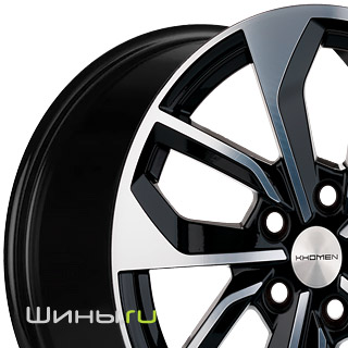 Khomen KHW1703 (Black-FP) R17 7.0j 5x114.3 ET45.0