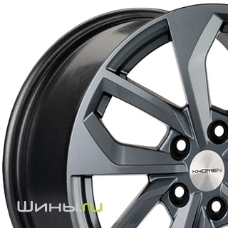 Khomen KHW1703 (Gray) R17 7.0j 5x114.3 ET45.0 DIA67.1