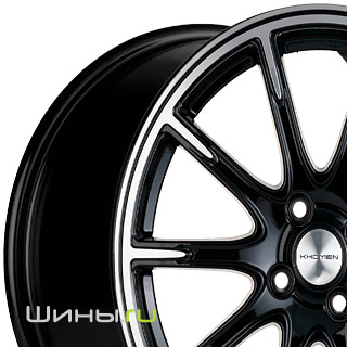 Khomen KHW1707 (Black-FP) R17 6.5j 4x100 ET43.0