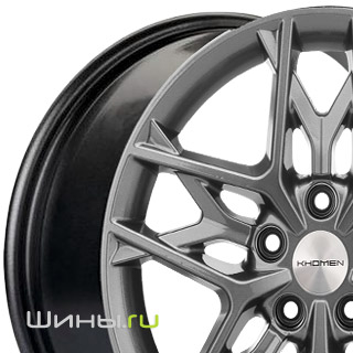 Khomen KHW1709 (Gray) R17 7.0j 5x114.3 ET48.0 DIA67.1