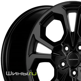 Khomen KHW1711 (Black) R17 6.5j 5x114.3 ET50.0