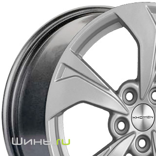 Khomen KHW1724 (F-Silver) R17 7.0j 5x108 ET40.0 DIA54.1