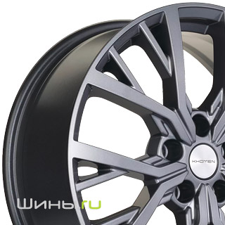 Khomen KHW1806 (Gray) R18 7.0j 5x108 ET36.0