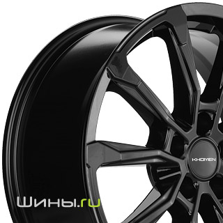 Khomen KHW1808 (Black) R18 7.5j 5x114.3 ET35.0 DIA66.1