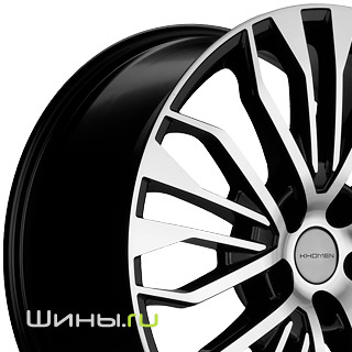 Khomen KHW2009 (Black-FP) R20 8.5j 5x108 ET46.0 DIA63.4