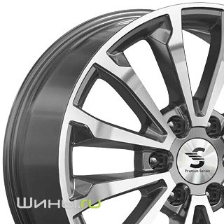 K&K 006 (Diamond Gloss Graphite) R20 8.5j 6x139.7 ET33.0 DIA67.1