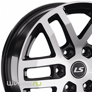 LS Wheels LS-1279 (BKF) R18 9.0j 6x139.7 ET30.0 DIA100.1