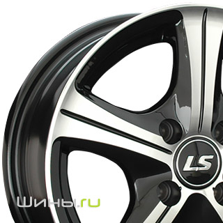 LS Wheels LS-202 (BKF) R14 6.0j 4x100 ET39.0