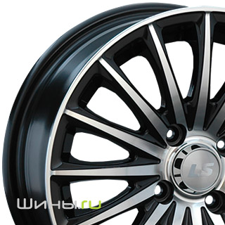 LS Wheels LS-804 (BKF) R14 6.0j 4x98 ET35.0 DIA58.6