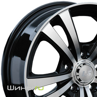 LS Wheels LS-141 (BKF) R15 6.5j 4x114.3 ET40.0 DIA73.1