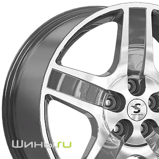 Premium Series KP008 (Diamond Gloss Graphite) R20 8.5j 5x108 ET43.0 DIA60.1