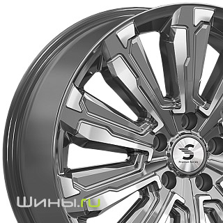 Premium Series Humber (Diamond Gloss Graphite) R20 8.0j 5x120.0 ET41.5 DIA66.1