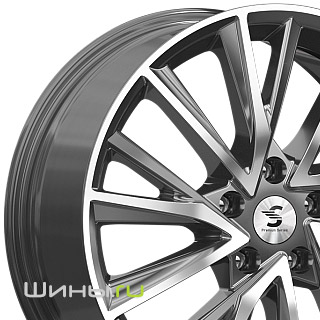 Premium Series KP010 (Diamond Gloss Graphite) R18 7.5j 5x108 ET47.0