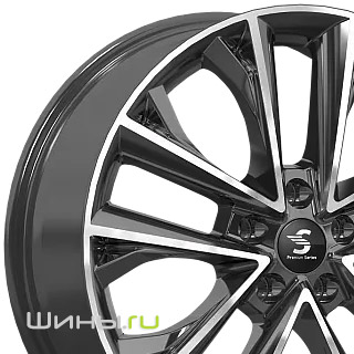 Premium Series KP012 (Diamond Black Gris) R18 7.0j 5x108 ET33.0 DIA60.1