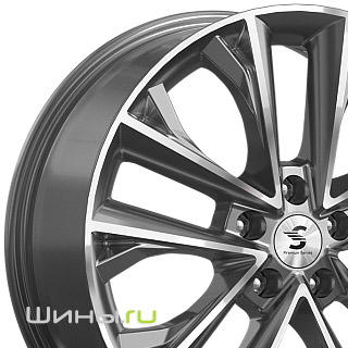 Premium Series KP012 (Diamond Gloss Graphite) R18 7.0j 5x108 ET47.0