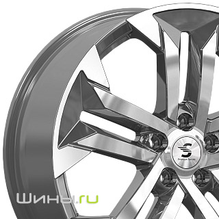 Premium Series KP015 (Diamond Gloss Graphite) R19 7.5j 5x108 ET50.0