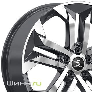 Premium Series KP015 (Diamond Black Gris) R19 7.5j 5x114.3 ET40.0 DIA64.1