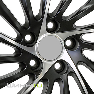 Replica Wsp Italy Giulietta W256 (Dull Black Polished)