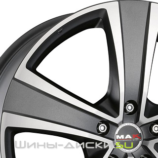 MAK Fuoco 5 (Ice Titan) R18 9.0j 5x112 ET35.0 DIA76.0