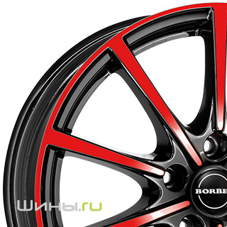 Borbet BL5 (Black Red Glossy)