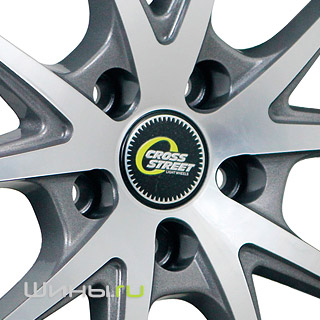 Cross Street CR-17 (GMF) R16 6.0j 4x100 ET36.0 DIA60.1