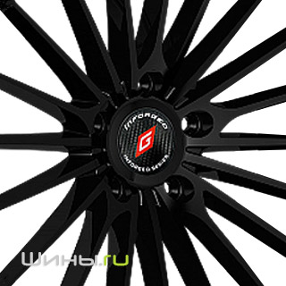 Inforged IFG36 (Matt Black Undercut Lip) R20 8.5j 5x112 ET32.0 DIA66.6