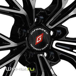 Inforged IFG57 (Black Machined) R20 8.5j 5x120 ET45.0