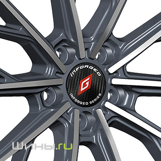 Inforged IFG60 (Gun Metal Machined) R21 9.5j 5x120 ET45.0